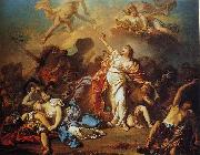 Jacques-Louis David Diana and Apollo Piercing Niobe s Children with their Arrows France oil painting artist